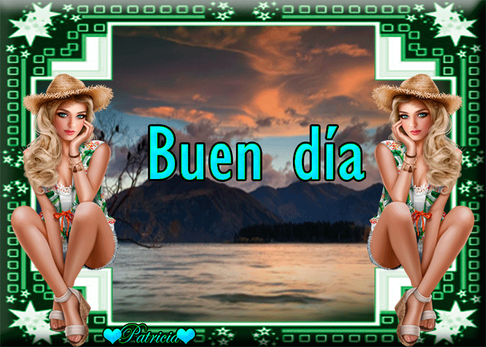 Siempre Libre & Glitters y Gifs Animados Nº320 - Página 3 Buen-día143