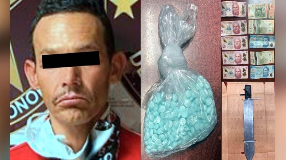 Padre del bebé intoxicado con fentanilo en Nogales es detenido con 333 pastillas del opioide sintético