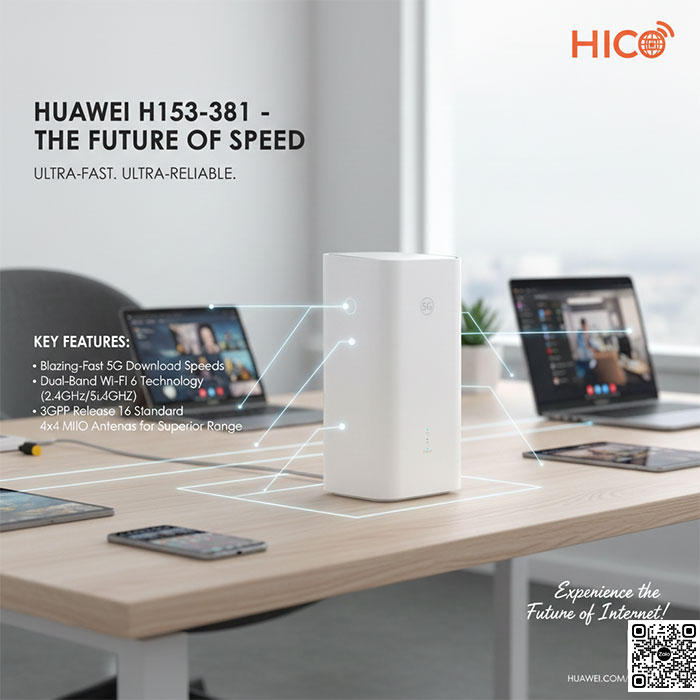 Cổng kết nối phía sau Huawei H153-381