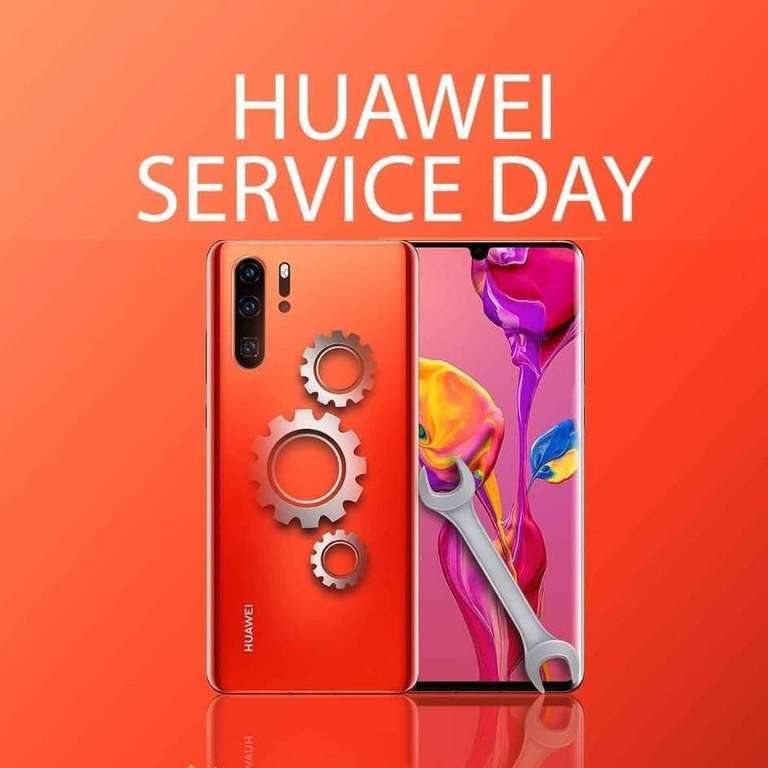 HUAWEI Service Day: Mano de Obra GRATIS Aún Fuera de Garantía, Teléfonos, Laptops, Tablets y Wearables (3 al 5 febrero) 
