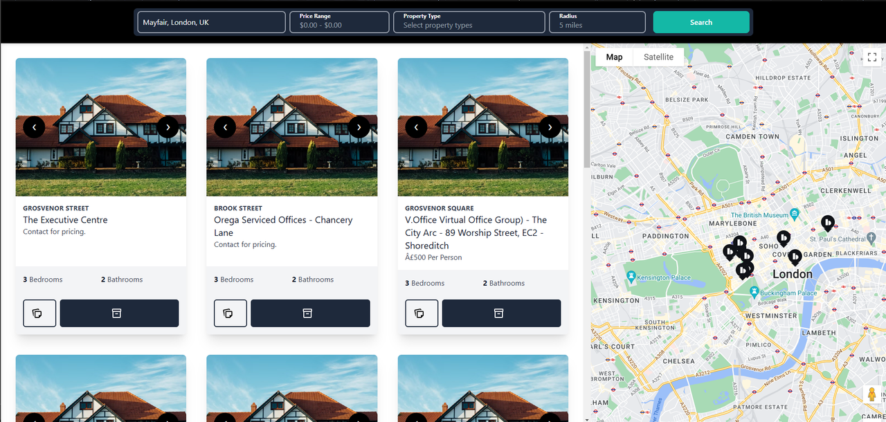 Brave Corp workspace screenshot