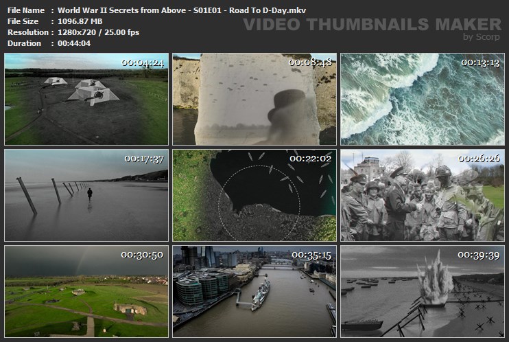 World War II Secrets from Above - S01E01 - Road To D-Day.mkv