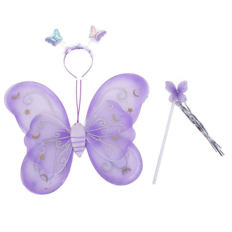 Kids Butterfly Wings Costume Set