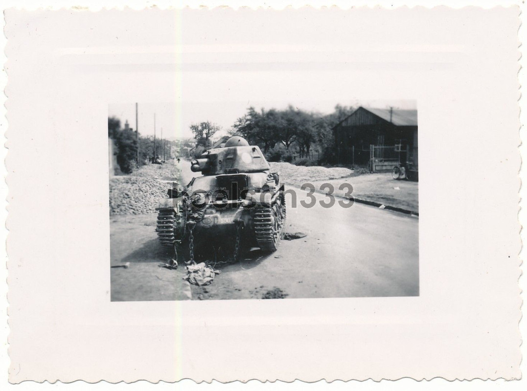 10. Panzer Div. - Panzer Wrack französischer Cha