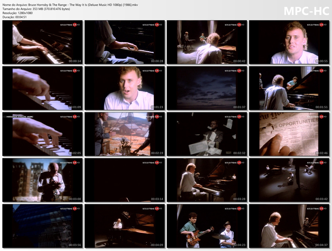Bruce Hornsby & The Range - The Way It Is (Deluxe Music HD 1080p) [1986]