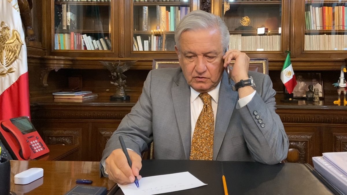 Tras sismo AMLO habla con el gobernador de Michoacán; ahí fue el epicentro