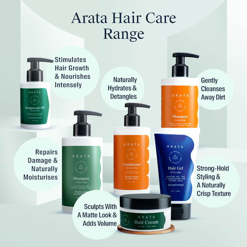 Arata Natural Hydrating Hair Shampoo