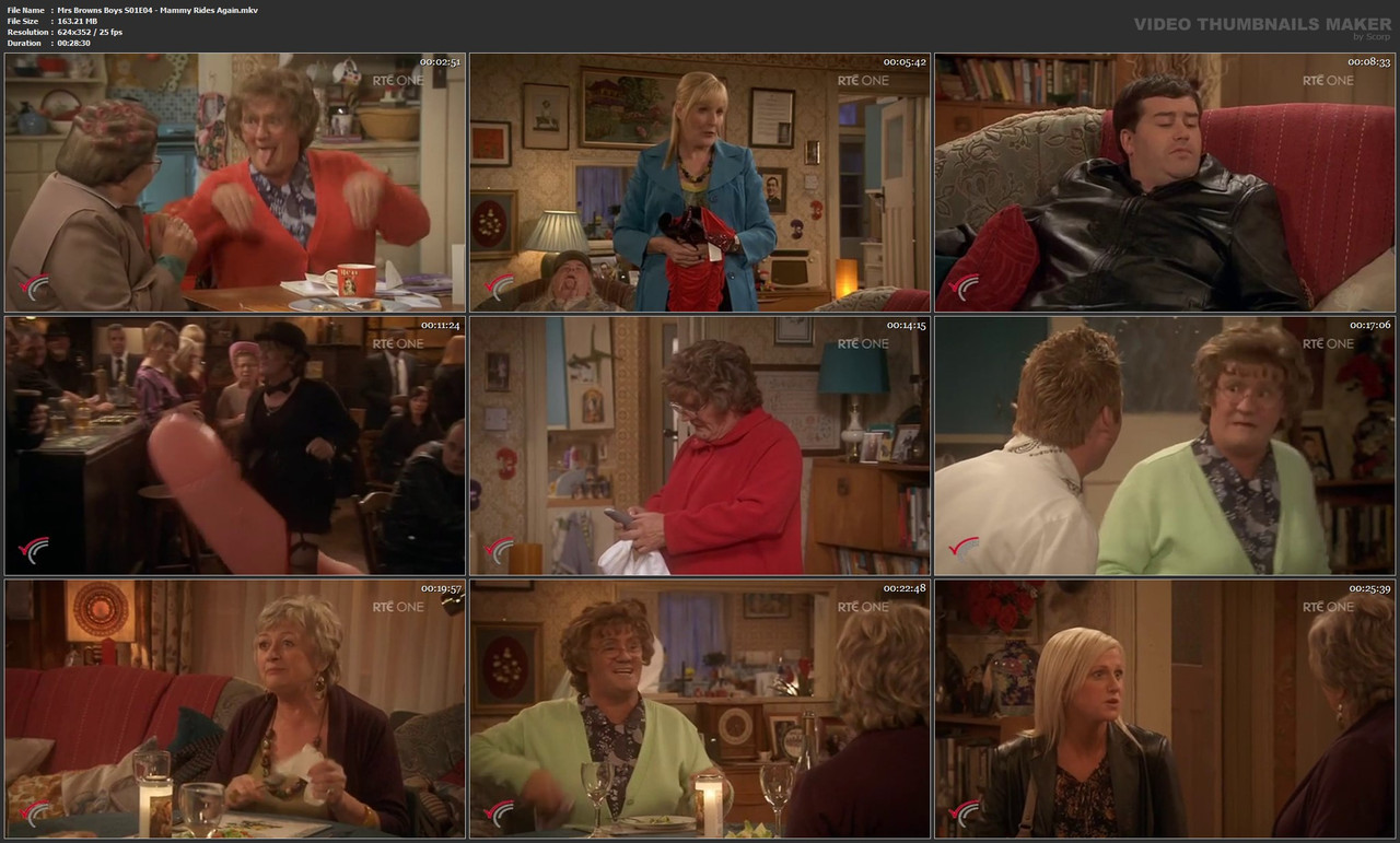 Mrs Browns Boys S01E04 - Mammy Rides Again.mkv