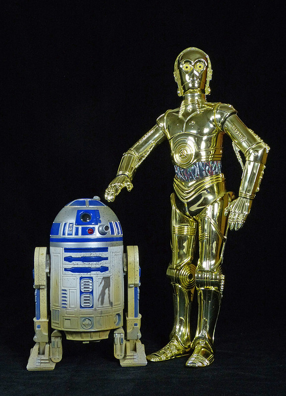 Hasbros R2-D2 and C3P0  P1170591