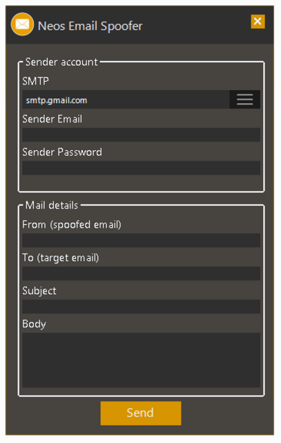 Neos Email Spoofer