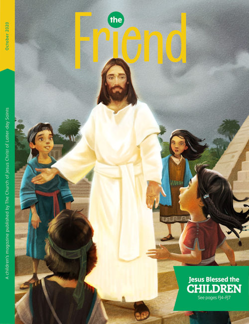 Cover of the October 2020 issue of The Friend Magazine of The Church of Jesus Christ of Latter-day Saints