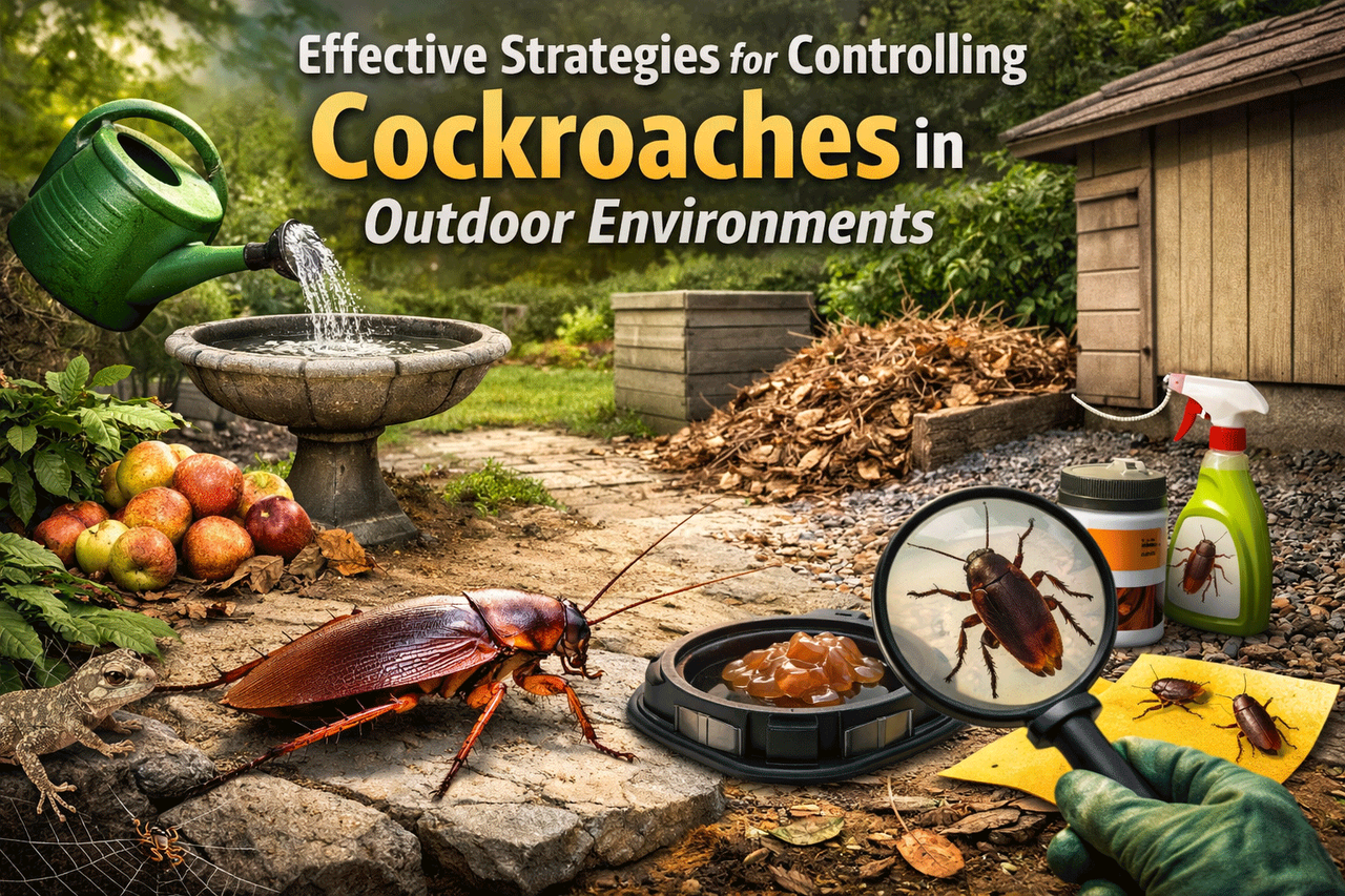 Effective Strategies for Controlling Cockroaches in Outdoor Environments