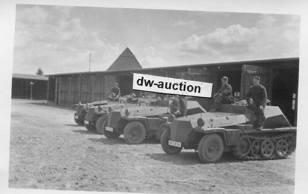 Munitionsschlepper SdKfz von Sturmgeschütz Abt. 