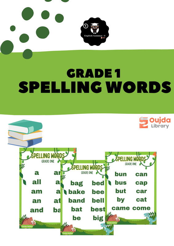 Download Grade 1 Spelling Words PDF or Ebook ePub For Free with | Phenomny Books