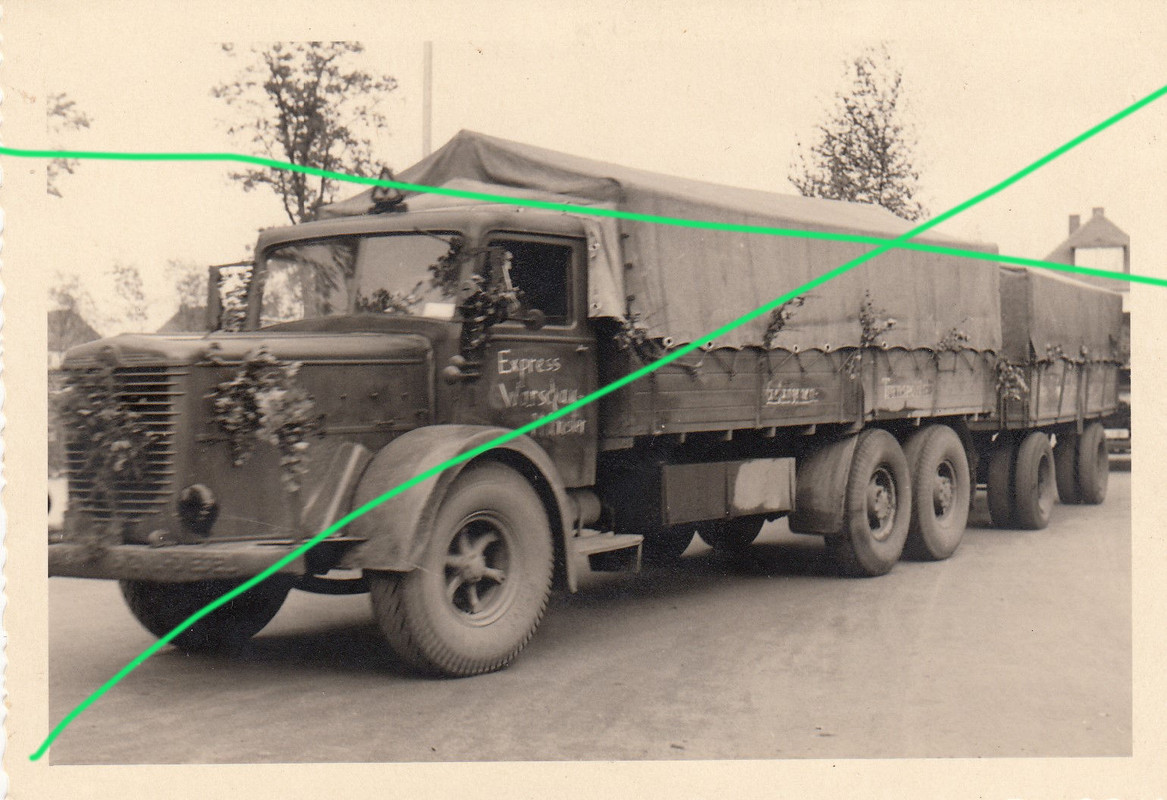 LKW Geschmückt, Warschau - Münster