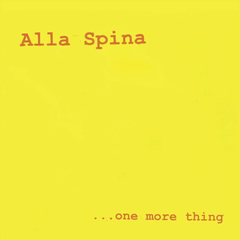 Alla Spina - One More Thing (Album, 1580742 Records DK, 2019) mp3 320 Kbps