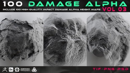 Artstation - 100 Damage Alpha vol 03