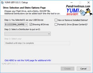 YUMI (Your Universal Multiboot Installer) UEFI 0.0.4.2