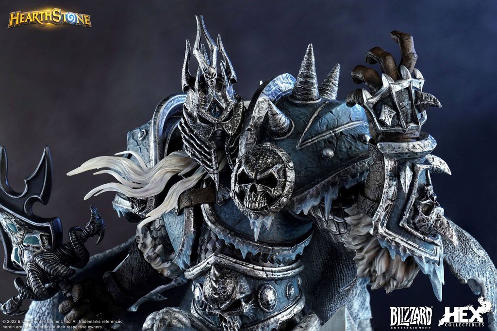 HEX Collectibles : Hearthstone - The Lich King 1/10 Scale Statue 7