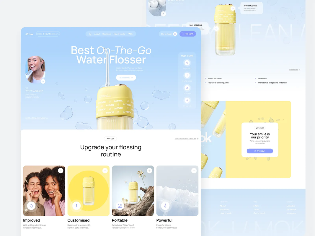 Product landing