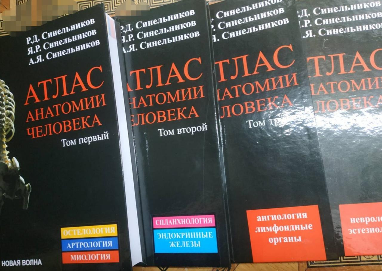 Атлас анатомии человека