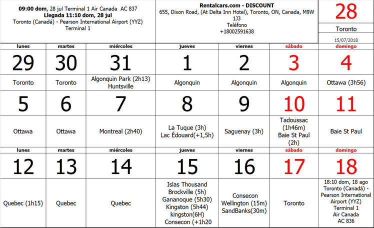 Cánada Este 2019 Julio/Agosto 22 dias. - Blogs de Canada - - Llegada a Toronto y desplazamiento por la ciudad. (2)