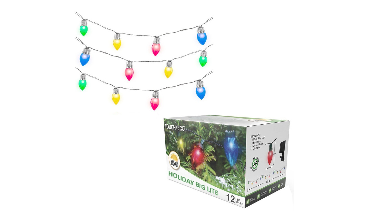 Multi-Color Big Bulb Outdoor Lights