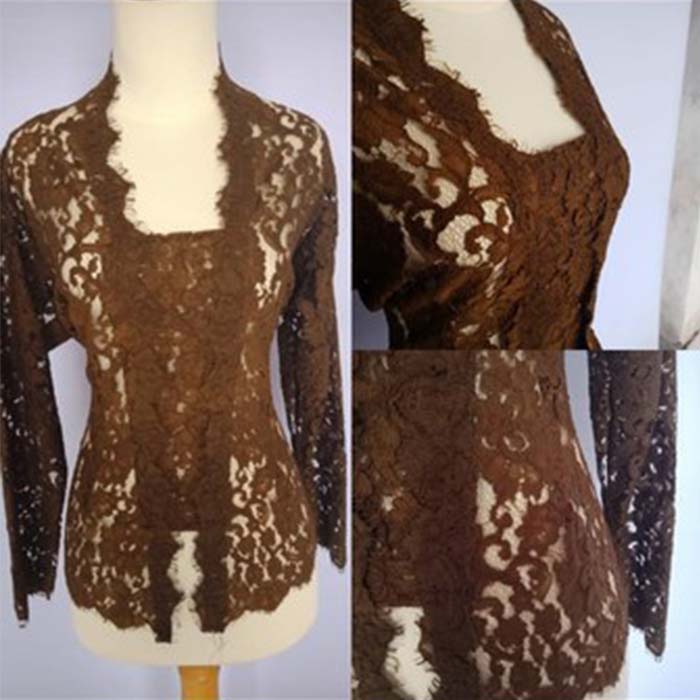 Kebaya Brokat Seragam Pernikahan