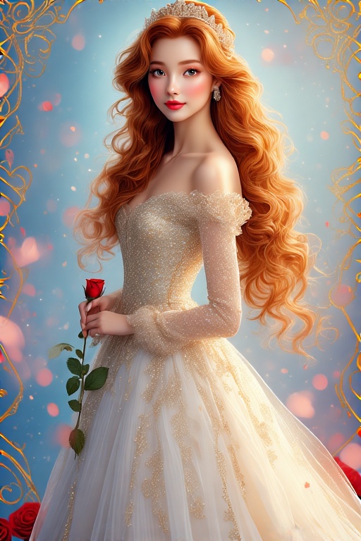 A-beautiful-Disney-style-princ-4