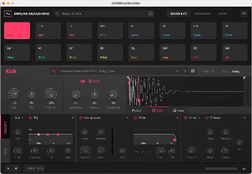 ADSR Drum Machine v1.3.1 WiN-MOCHA