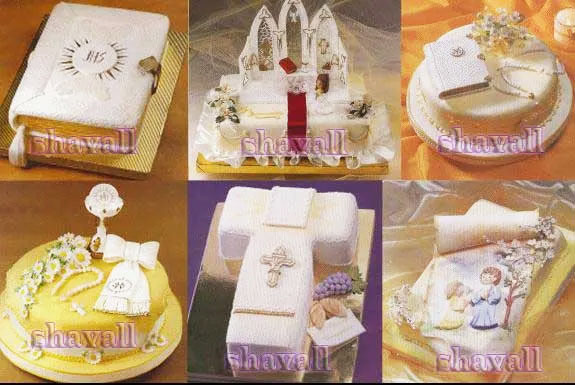 decoracon de tortas pastillaje primera comunion 