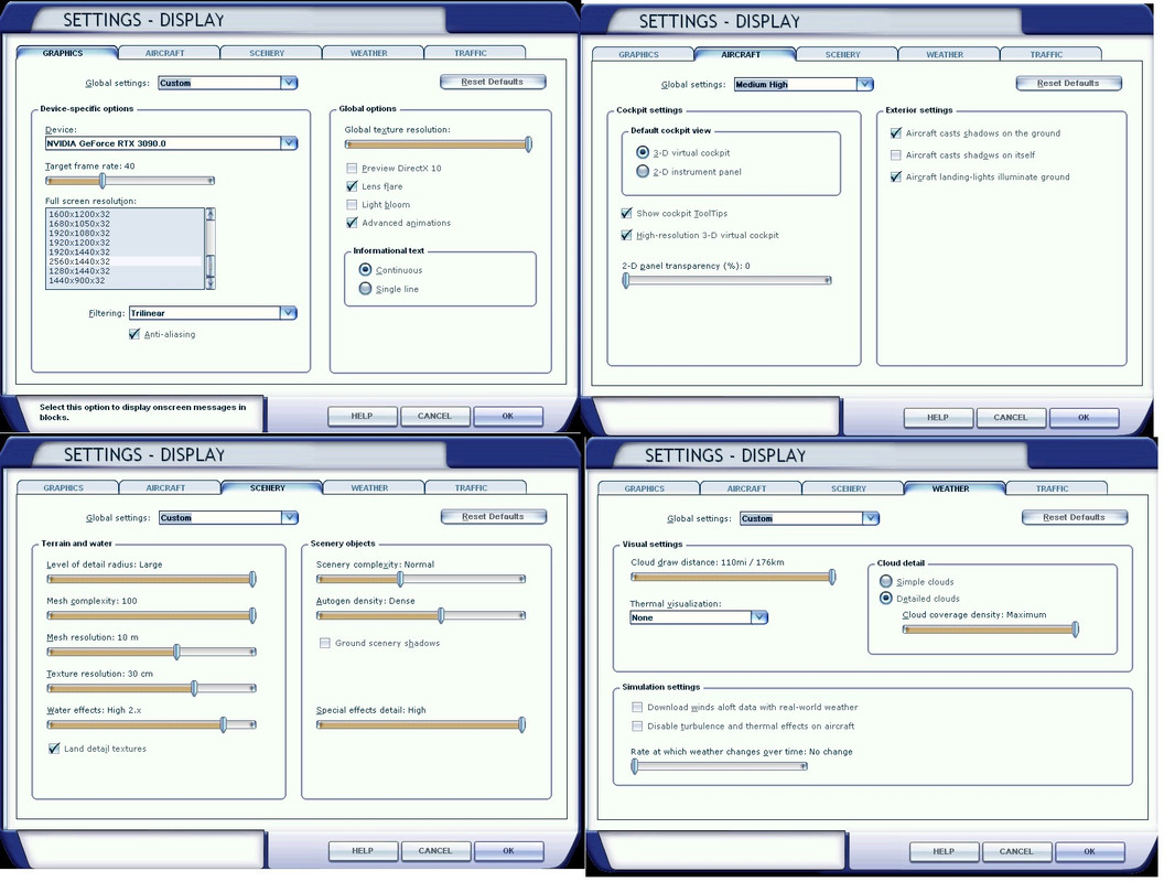 Display Settings