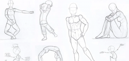 Human Style Anatomy Drawing : Figure Drawing with Simple Styles