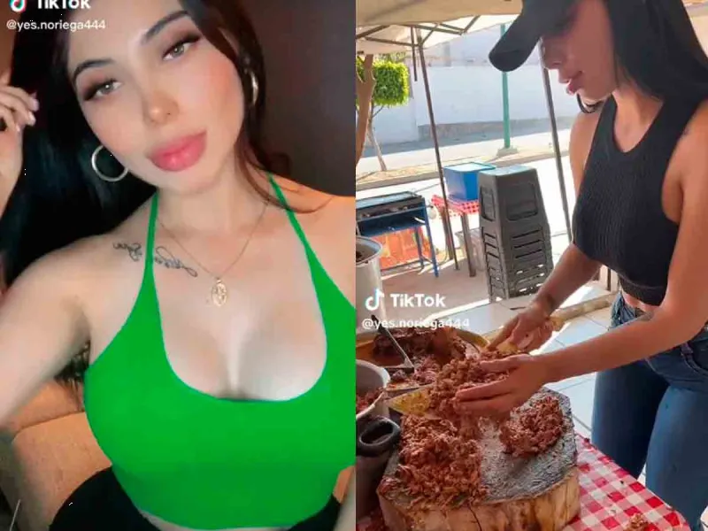 Taquera se vuelve viral en Tik Tok por su escultural figura