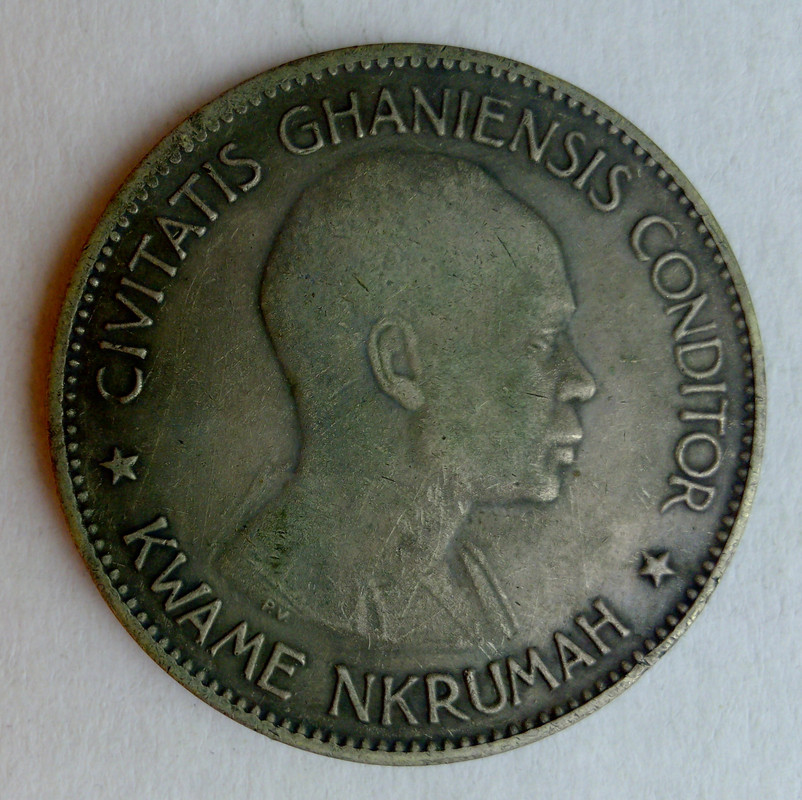 1958 5 шилингов Гана 1 2