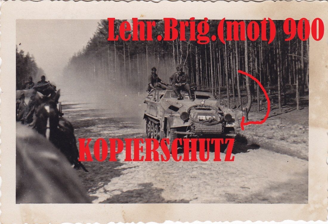 Schützenpanzerwagen Sd.Kfz.251 mit Wappen L = Le