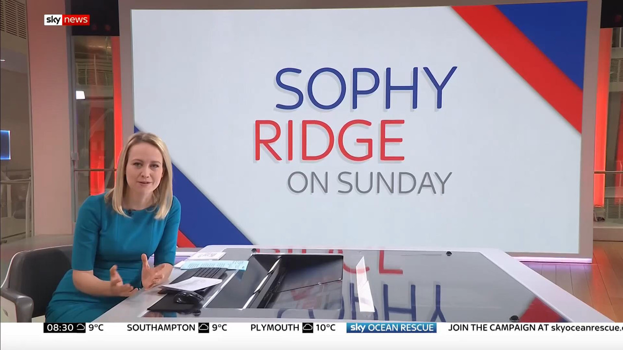 17 November - 08.30.00 - Sophy Ridge On Sunday. A new kind of po