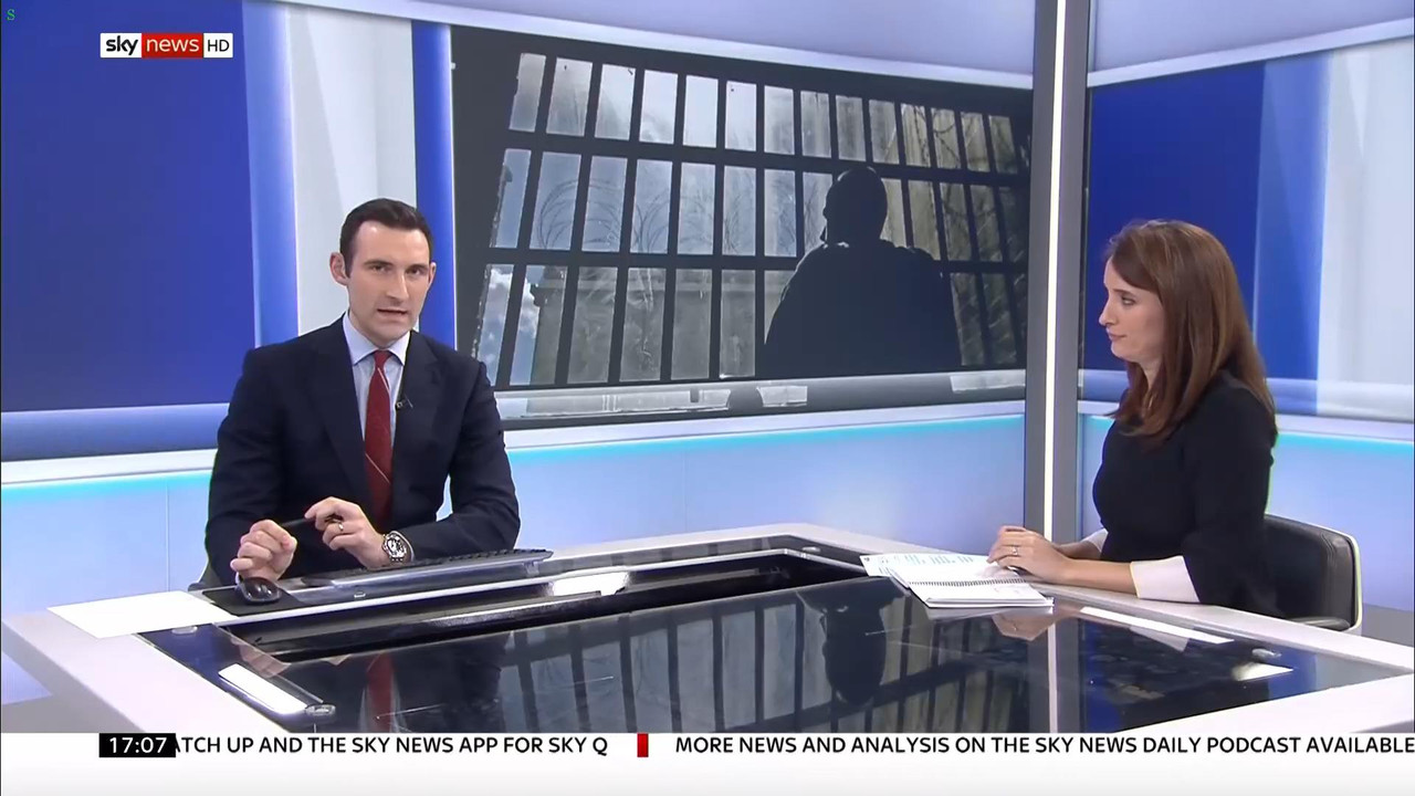 12 January - 17.00.00 - Sky News. A round-up of all the day's ma