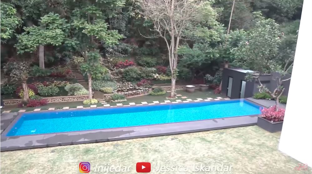 Suasana kamar di venue pernikahan Jessica Iskandar