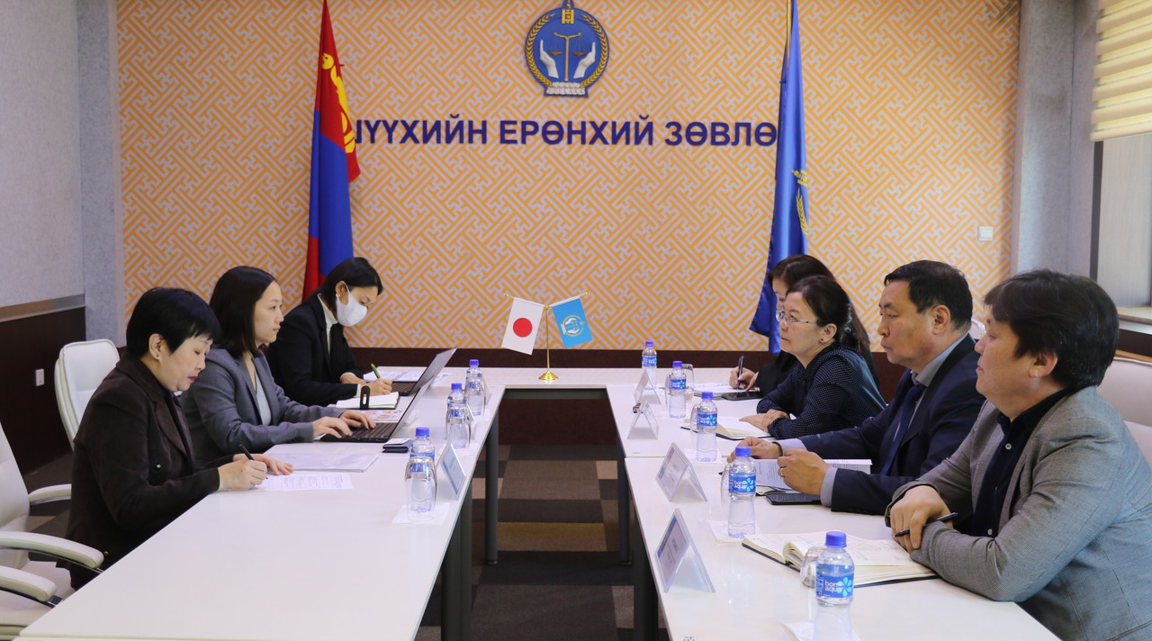 Японы Олон Улсын хамтын ажиллагааны төвийн төлөөлөгчдийг хүлээн авч уулзлаа