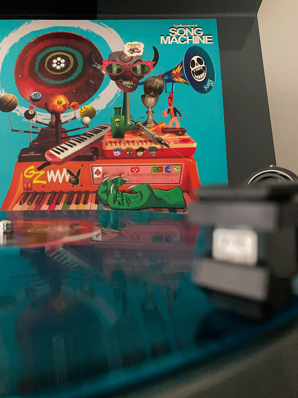 Song Machine Season One - Strange Timez (Amazon Exclusive Blue Vinyl) auf Dual 1229 mit Shure V-15 I