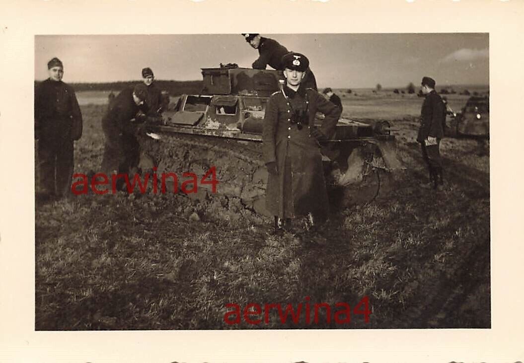 Panzer I Schlammfahrt Pz.Rgt.2 Übungsplatz bei Eisenach