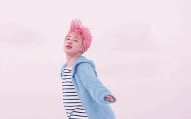 pink hair jimin