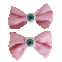  Pink bows 