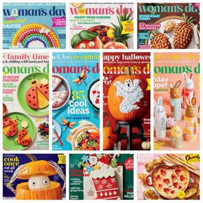 Woman's Day USA - 2022 Full Year Issues  Collection