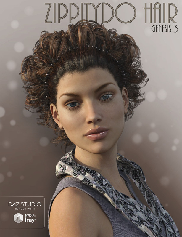 00 main zippitydo hair genesis 3 females daz3d