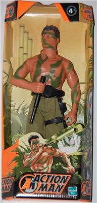 Action Man jungle figures, carded sets and vehicles. EBF3264D-B9B2-43EA-A9F5-06B09FA34A40