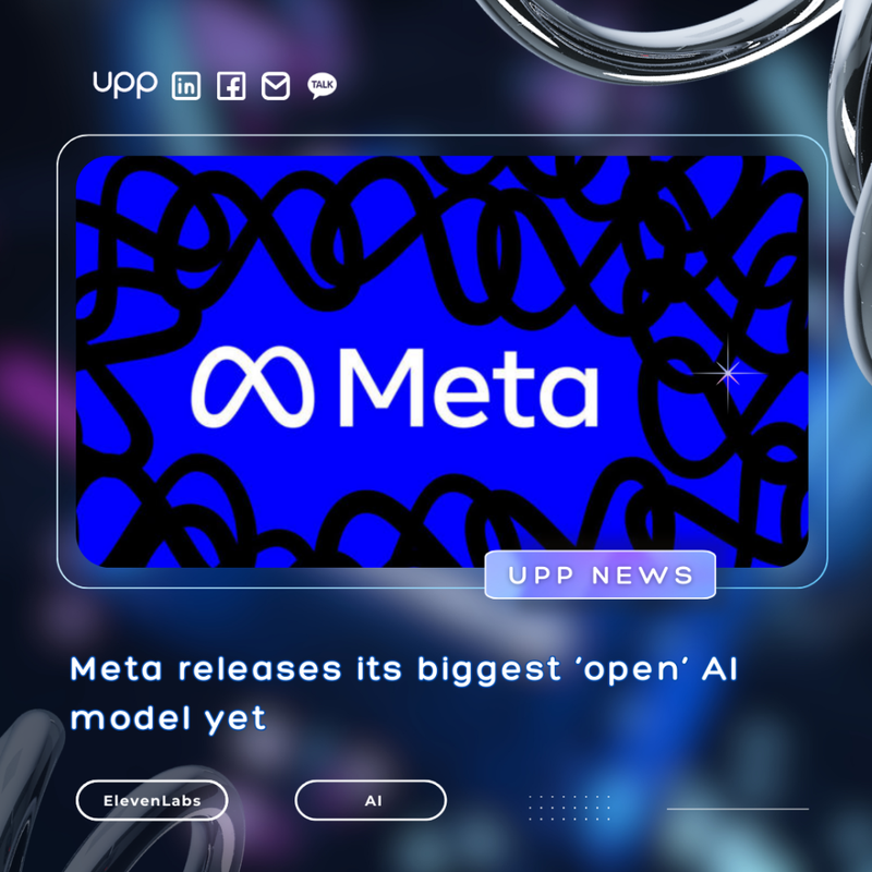 Meta releases its biggest ‘open’ AI model yet