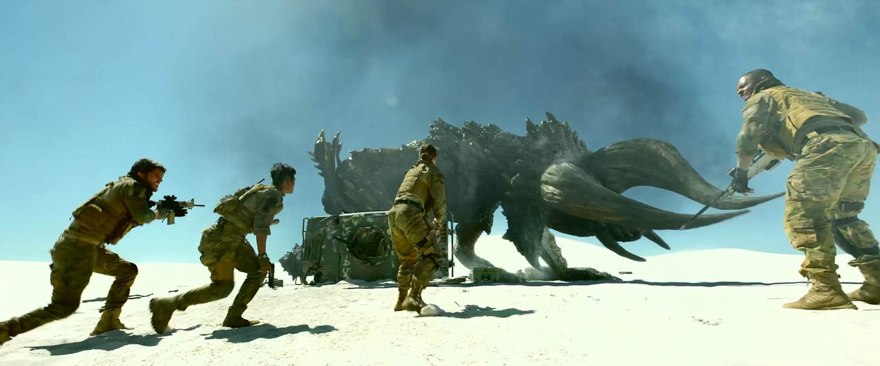 Monster Hunter 2020 BluRay [Hindi + Tamil + Telugu + English] 480p, 720p, 1080p ESub Screenshot