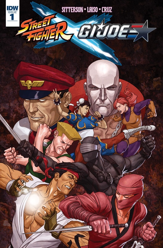 Street Fighter x G.I. Joe #1-6 (2016) Complete